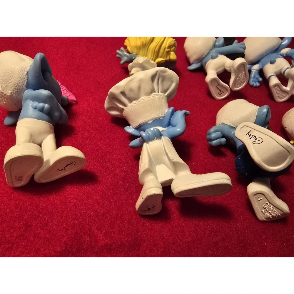 Smurfs McDonald's Happy Meal Toys 2011 2013 Lot of 15 /0435